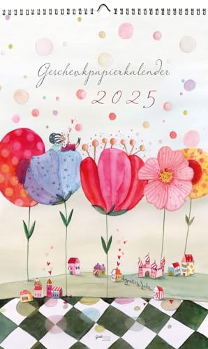 Geschenkpapierkalender 2025