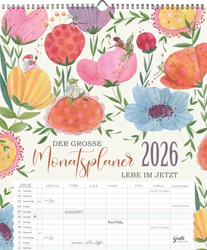 Großer Monatsplaner 2026: Tropical Paradise von Grätz Verlag GmbH