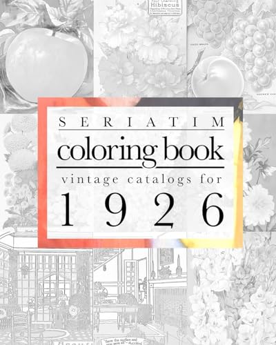 Seriatim coloring book: Vintage catalogs for 1926 von Blurb