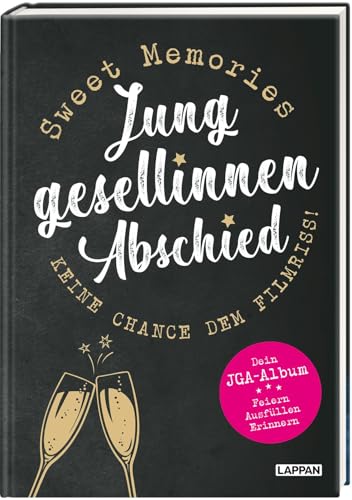 Sweet Memories: Junggesellinnenabschied: Lustiges Erinnerungsbuch für das Braut-Team mit Trinkspielen, JGA-Challenges und viel Platz für Fotos und Bilder