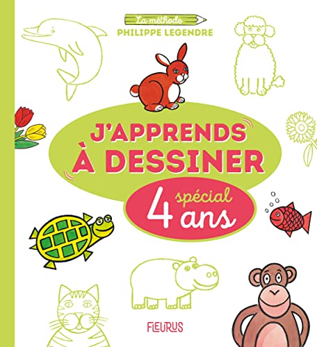 J apprends à dessiner - Spécial 4 ans von FLEURUS