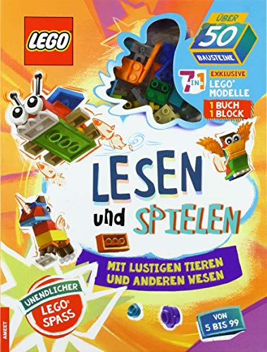 LEGO® Lesen und Spielen mit lustigen Tieren und anderen Wesen: mit mehr als 50 LEGO® Bausteinen von AMEET Verlag