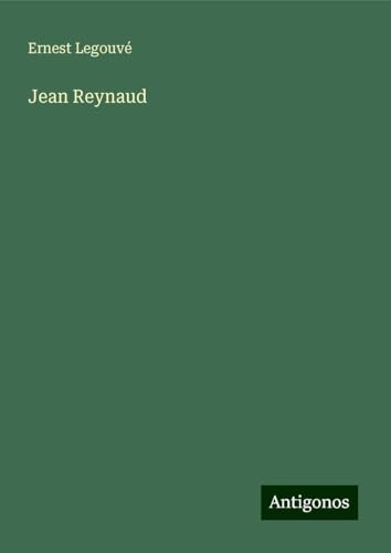 Jean Reynaud von Antigonos Verlag
