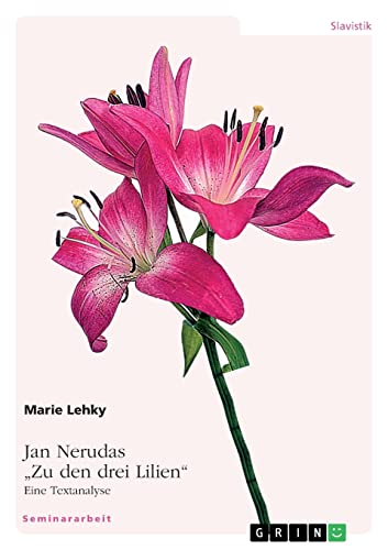 Jan Nerudas "Zu den drei Lilien". Eine Textanalyse Jan Nerudas "Zu den drei Lilien". Eine Textanalyse
