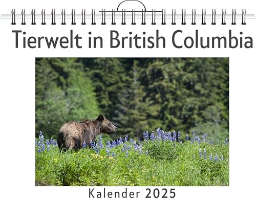Tierwelt in British Columbia - (Wandkalender 2025, Kalender DIN A4 quer, Monatskalender im Querformat mit Kalendarium, das perfekte Geschenk) von FlipFlop
