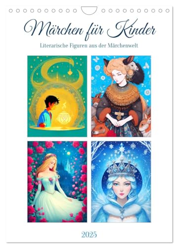 Märchen für Kinder (Wandkalender 2025 DIN A4 hoch), CALVENDO Monatskalender von CALVENDO