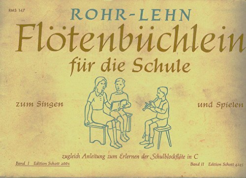 Vortragsbüchlein für die Schule: Beiheft zum "Flötenbüchlein für die Schule". Band 1. 1-3 Sopran-Blockflöten und Schlagwerk. Spielpartitur.