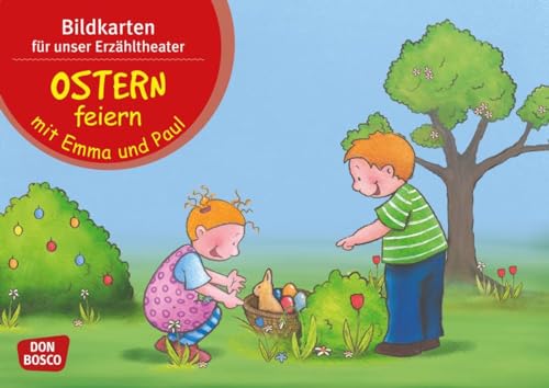 Ostern feiern mit Emma und Paul. Kamishibai Bildkartenset.: Entdecken - Erzählen - Begreifen: Emma-und-Paul-Geschichten: Entdecken - Erzählen - ... Jahr - Bildkarten für unser Erzähltheater) von Don Bosco