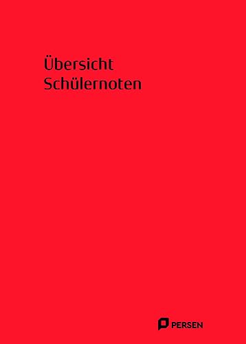 Übersicht Schülernoten: (Alle Klassenstufen) von PERSEN VERLAG IN DER AAP LEHRERWELT