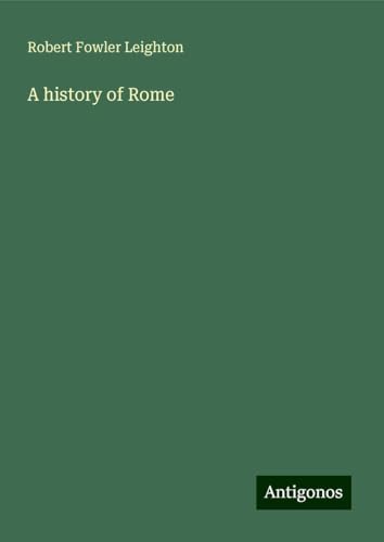 A history of Rome
