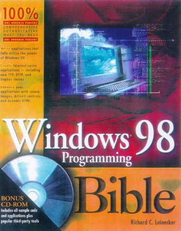 Windows 98 Programming Bible von Hungry Minds Inc,U.S.
