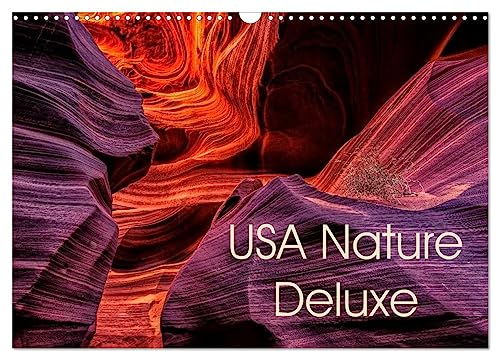 USA Nature Deluxe (Wandkalender 2025 DIN A3 quer), CALVENDO Monatskalender von CALVENDO