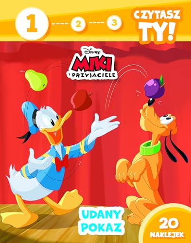 1, 2, 3, czytasz ty! Poziom 1. Udany pokaz. Disney Miki i Przyjaciele von Olesiejuk