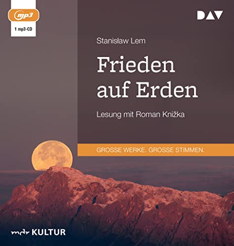 Frieden auf Erden: Lesung mit Roman Knižka (1 mp3-CD): Lesung mit Roman Knizka
