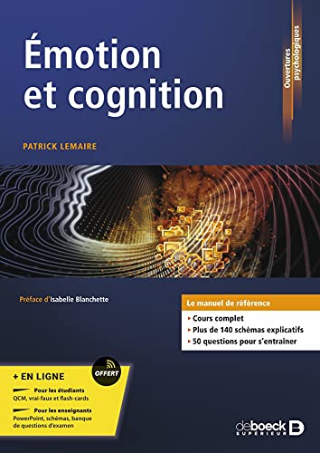 Émotion et cognition: 2021 von DE BOECK SUP