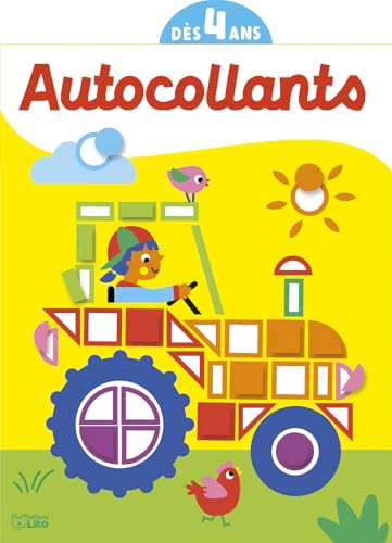 Autocollants dès 4 ans - Le tracteur (AUTOCOLLANTS MOSAÏQUES) von LITO