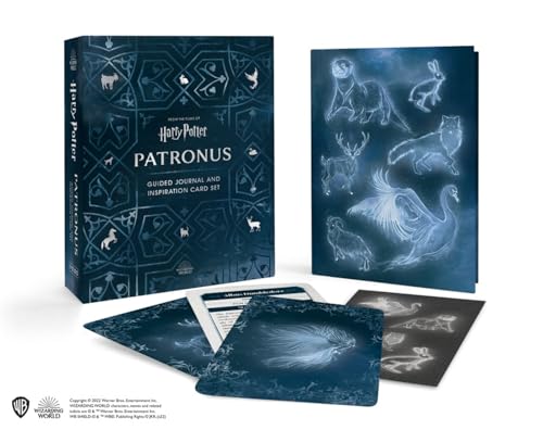 Harry Potter Patronus Guided Journal and Inspiration Card Set: Guided Journal and Correspondance Card Set Harry Potter Patronus Guided Journal and Inspiration Card Set: Guided Journal and Correspondance Card Set