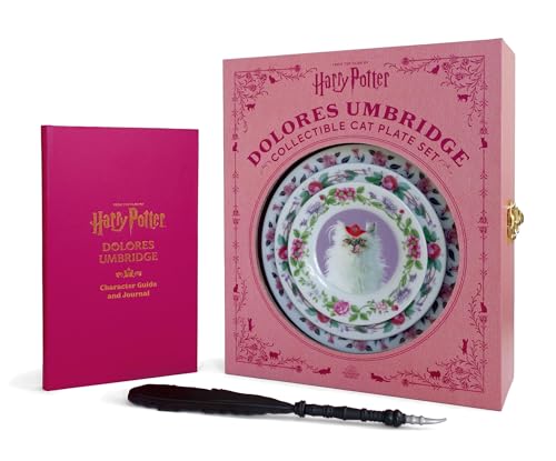 Harry Potter: Dolores Umbridge Collectible Cat Plate Set: Dolores Umbridge Collectible Cat Plates Set