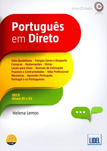 Português em Direto: Book + CD: Book + CD (Segundo Novo Acordo Ortografico)