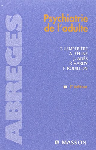 Psychiatrie de l'adulte Psychiatrie de l'adulte von Elsevier Masson