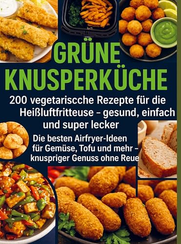 Grüne Knusperküche 200 Vegetarische Rezepte für die Heißluftfritteuse gesund, einfach Und super lecker: Die besten Airfryer-Ideen für Gemüse, Tofu Und mehr - knuspriger Genuss ohne Reue von Bookmundo