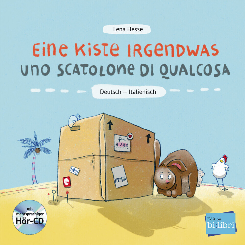 Eine Kiste Irgendwas. Kinderbuch Deutsch-Italienisch mit Audio-CD von Hueber Verlag GmbH