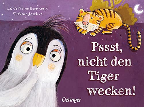 Pssst, nicht den Tiger wecken!: Interaktives Mitmach-Pappbilderbuch mit Klappen für Kinder ab 2 Jahren von Oetinger
