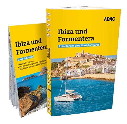 ADAC Reiseführer plus Ibiza und Formentera: Mit Maxi-Faltkarte und praktischer Spiralbindung
