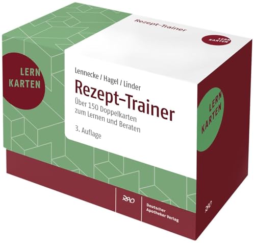 Rezept-Trainer: Über 150 Doppelkarten zum Lernen und Beraten von Deutscher Apotheker Vlg