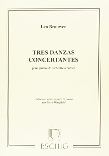 3 DANZAS CONCERTANTES POUR GUITAR ET PIANO