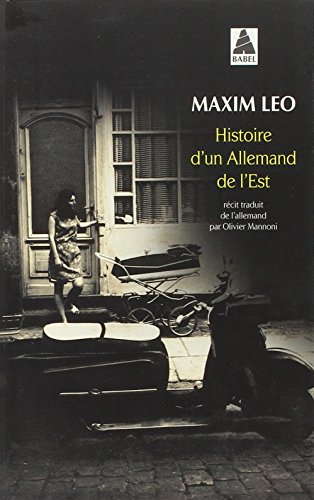 Histoire d'un allemand