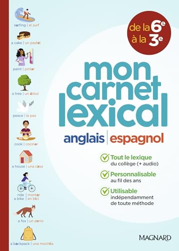 Carnet lexical Anglais Espagnol Collège (2025) von MAGNARD