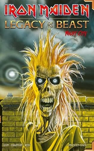 IRON MAIDEN - Night City (offizelles Comic, lim. Edition, auf Deutsch, Cover 2, identischer Inhalt wie Cover 1) von Insektenhaus-Verlag