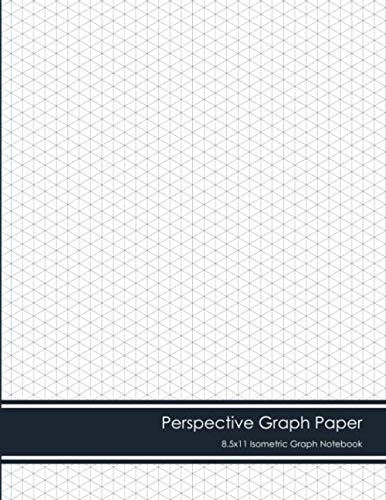 Perspective Graph Paper: Iso Graph Paper Journal 8x11 von Independently published