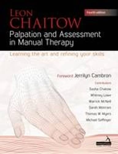 Palpation and Assessment in Manual Therapy: Learning the art and refining your skills von Handspring Publishing