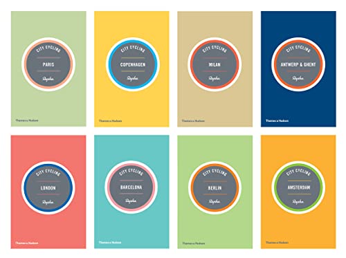 City Cycling Europe: Slipcased set of 8 paperback volumes, including Paris, Milan, London, Copenhagen, Berlin, Barcelona, Antwerp & Ghent and Amsterdam von Thames & Hudson Ltd