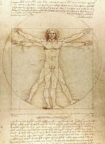 Vitruvian Man Notebook von Dover Publications