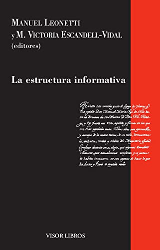 La estructura informativa (Gramática del Español, Band 18) von VISOR LIBROS, S.L.