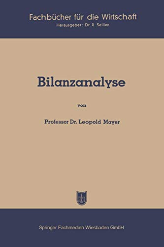 Bilanzanalyse (Fachbücher für die Wirtschaft)