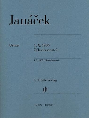1. X. 1905 (Klaviersonate): Besetzung: Klavier zu zwei Händen (G. Henle Urtext-Ausgabe)