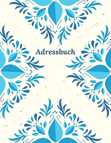 Adressbuch: Telefonbuch für Senioren Großformat von Independently published