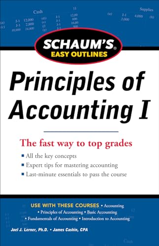 Principles of Accounting (Schaum's Easy Outlines)