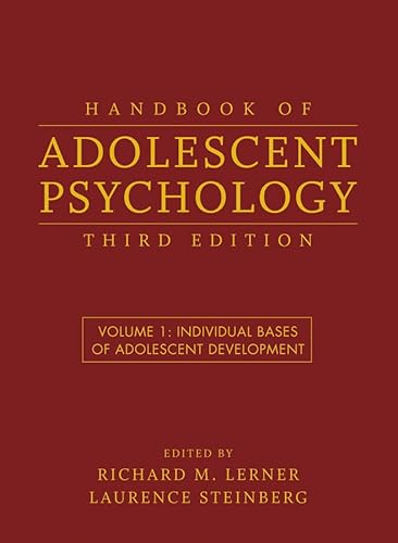 Handbook of Adolescent Psychology: Volume 1: Individual Bases of Adolescent Development von Wiley