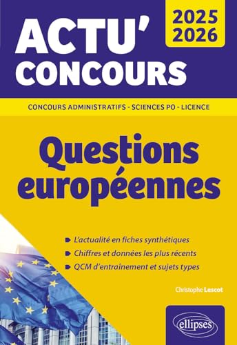 Questions européennes (2025-2026) (Actu' Concours) von Ellipses