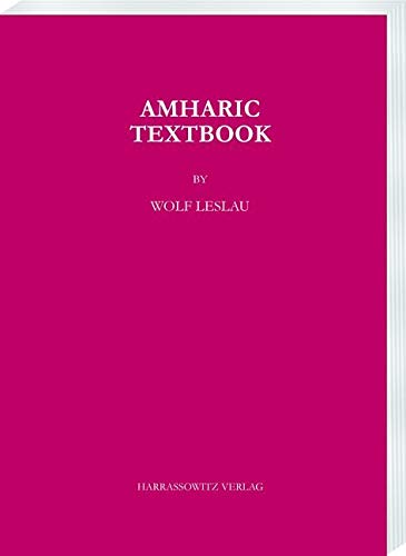 Amharic Textbook: Through English von Harrassowitz Verlag