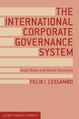 The International Corporate Governance System: Audit Roles and Board Oversight (Global Financial Markets) von MACMILLAN