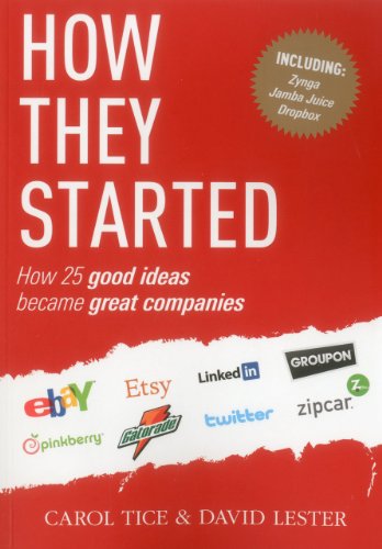 How They Started: How 25 Good Ideas Became Great Companies