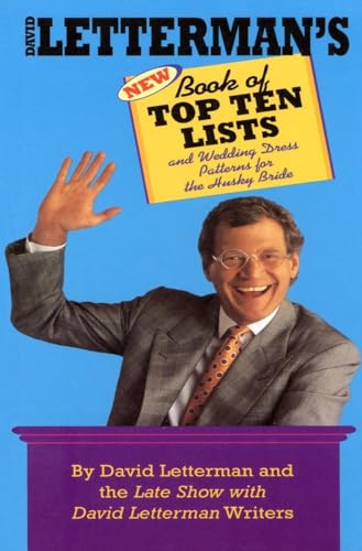 David Letterman's New Book of Top Ten Lists: and Wedding Dress Patterns for the Husky Bride