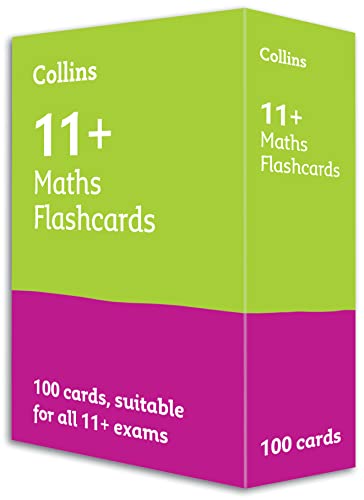 11+ Maths Flashcards: For the 2024 GL Assessment and CEM Tests (Collins 11+ Practice)