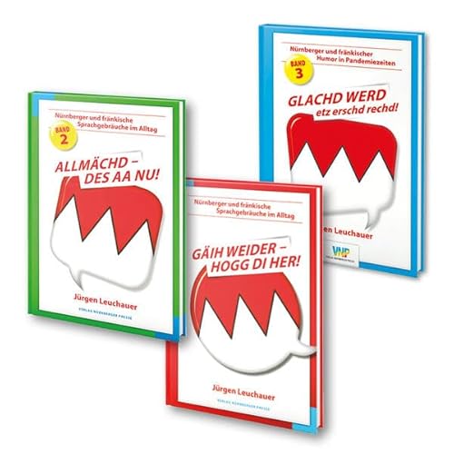 3er Mundart Bundle: alle drei Bände von Nürnberger Presse Druckhs